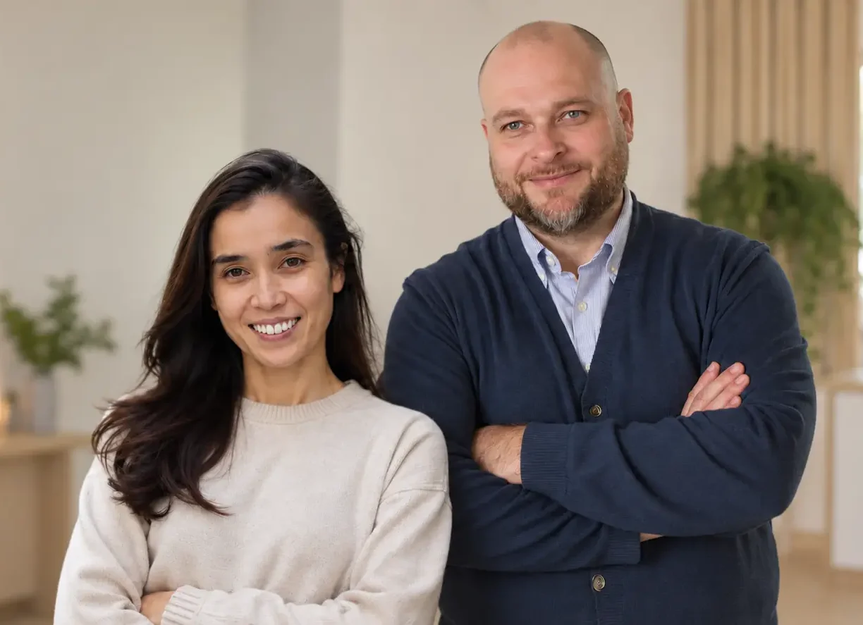 Frank Carone and Rina Thibault of Metabodyworks