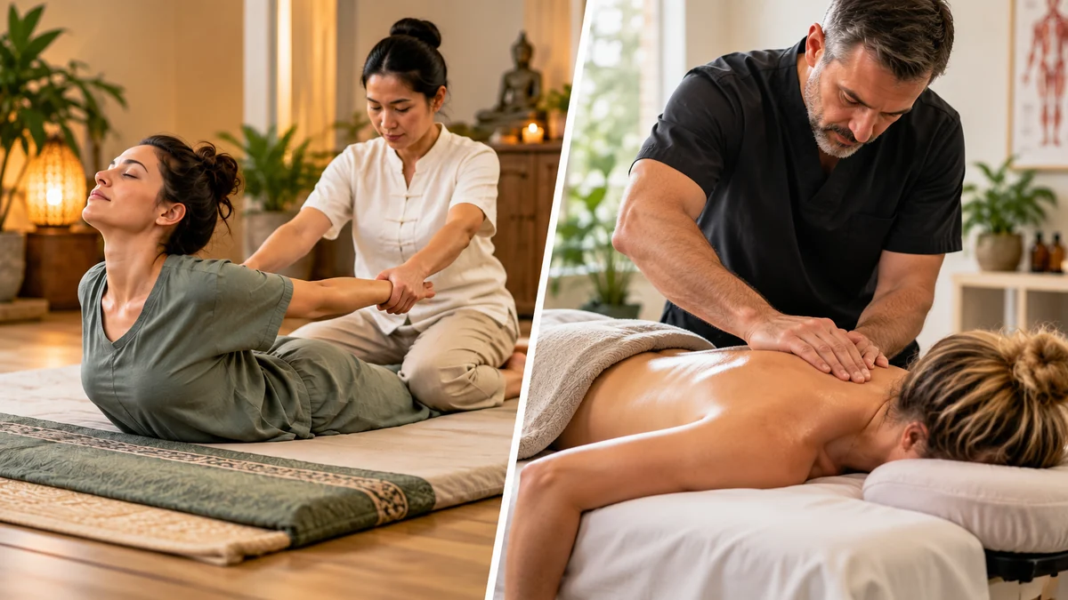 Comparison of therapeutic Thai massage assisted stretching and registered massage therapy treatment